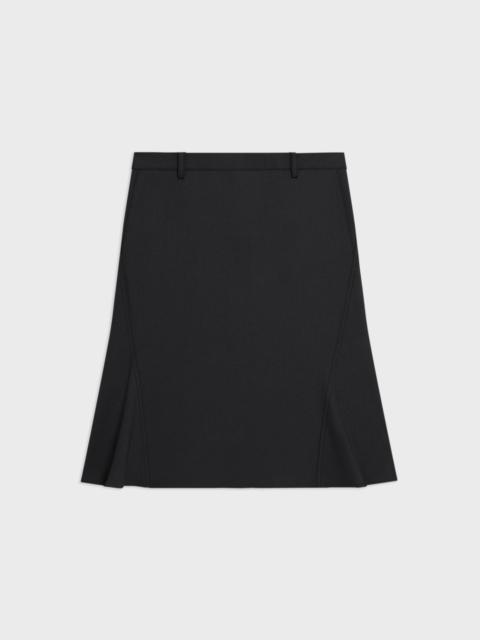Theory Wool Gabardine Trumpet Skirt