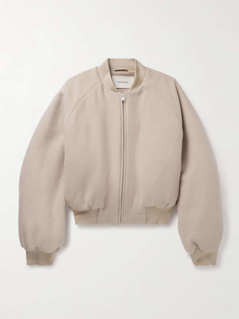 entire studios Wool-Blend Felt Bomber Jacket