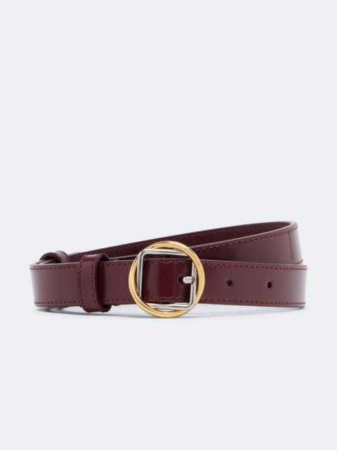 JACQUEMUS Salon leather belt