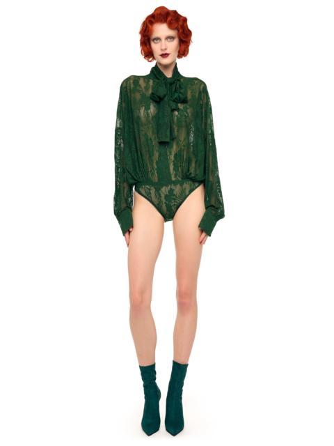 NORMA KAMALI OVERSIZED NK BODYSUIT W/ BOW