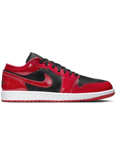 Jordan 1 Low SE Patent Varsity Red Black (Women's)