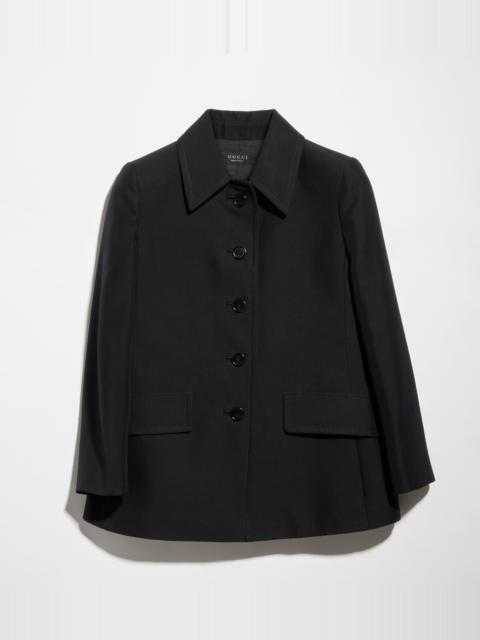 GUCCI Linen blend caban
