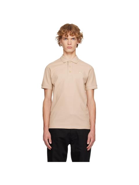 Burberry Beige Cotton Polo