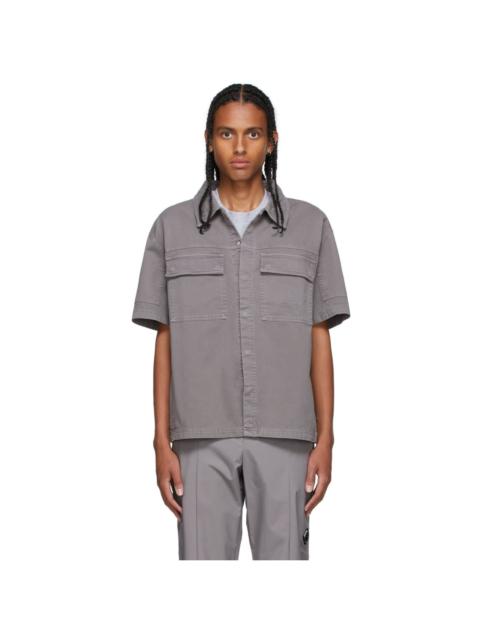A-COLD-WALL* Grey Short Sleeve Over Shirt