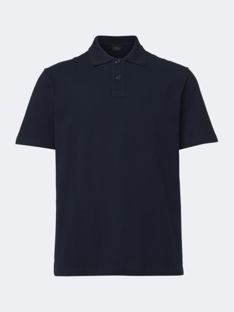 Brioni Cotton piqué polo shirt