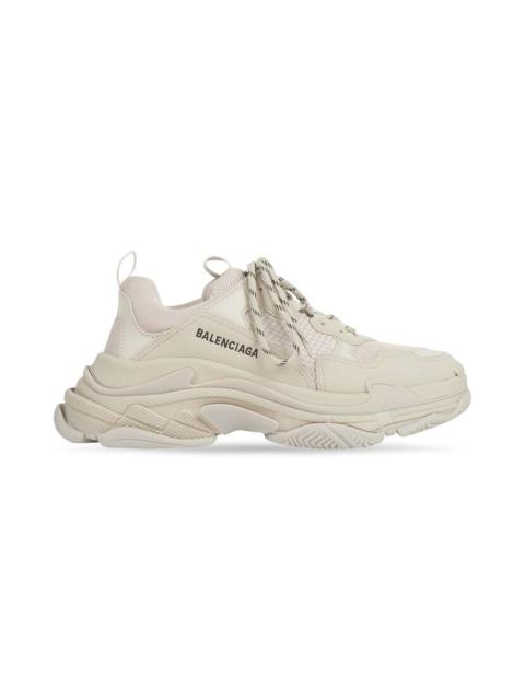 BALENCIAGA Men's Triple S Sneaker in Beige