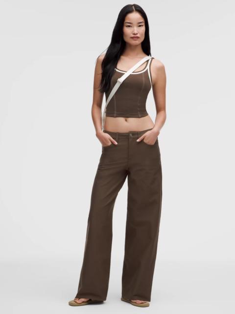 lululemon EasyFive Low-Rise Classic Wide-Leg Pant *Tall