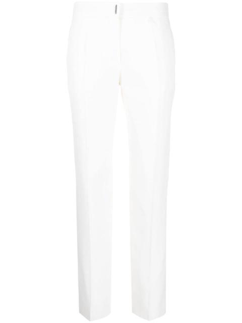 Givenchy logo-plaque tailored trousers
