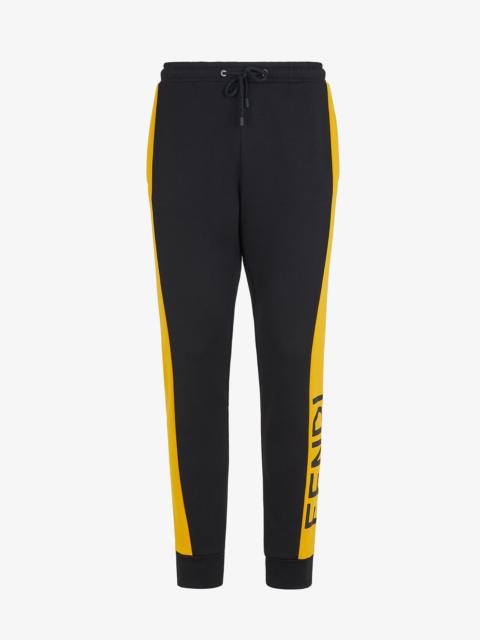 FENDI Black cotton pants