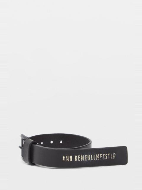 Ann Demeulemeester Vanir Short Leather Bracelet