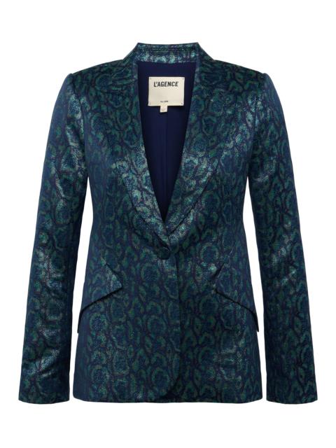 L'AGENCE Chamberlain Jacquard Blazer