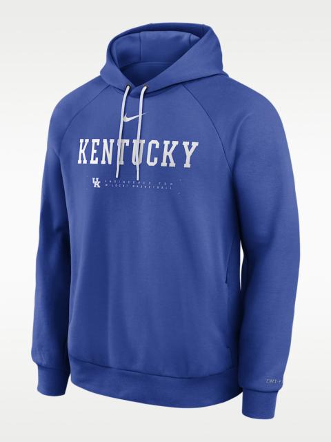 Nike Kentucky Courtside Basketball Practice Men's Nike Dri-FIT Pullover Hoodie