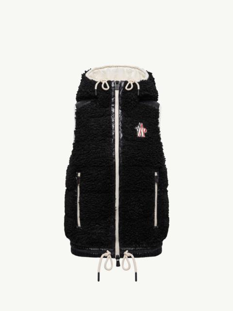 Moncler Grenoble Teddy Hooded Insulated Vest