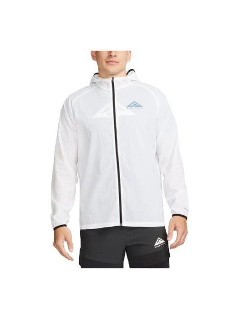 Nike Trail Aireez lightweight trail running jacket 'White' DX6884-100