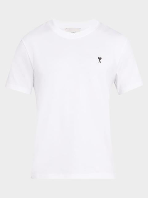 AMI Paris Men's Cotton Ami De Coeur Cotton Crewneck T-Shirt