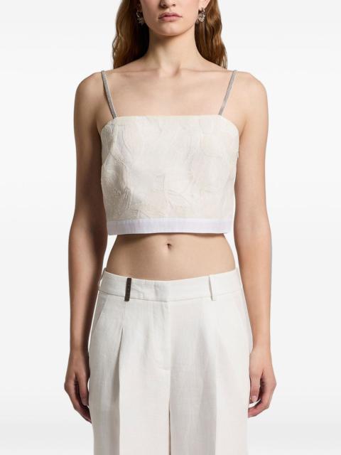 PESERICO shoulder-strap top