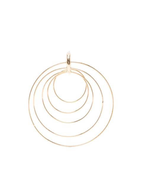 PANCONESI Serpent hoop earings