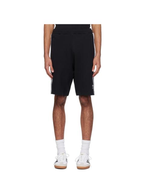 adidas Originals Black 3-Stripes Shorts