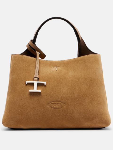 Tod's Apa Mini suede tote bag