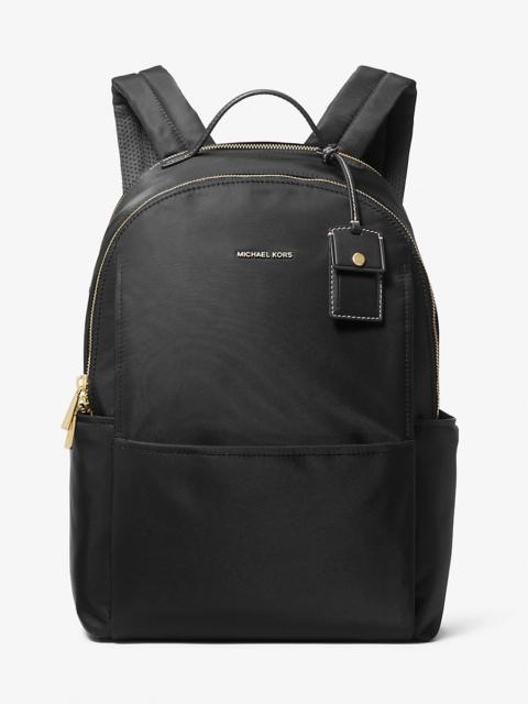 MICHAEL KORS Sable Large Nylon Backpack