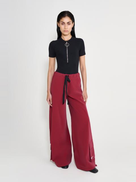 Stutterheim Karla Pocket Trousers Burgundy