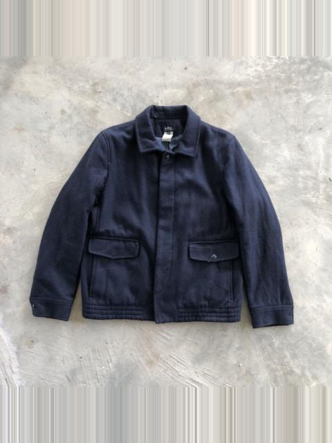A.P.C. A.P.C. Jules Tournier Double Pocket Wool Jacket
