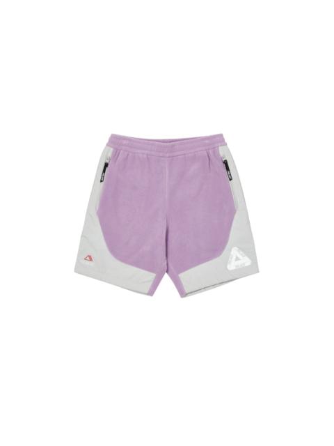 PALACE POLARTEC SHELL SHORTS LILAC / GREY
