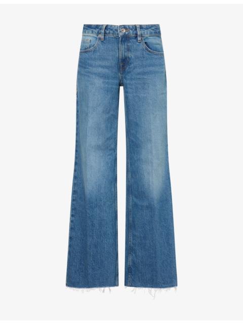 GOOD AMERICAN Vintage Low-Rise Loose Denim Jeans