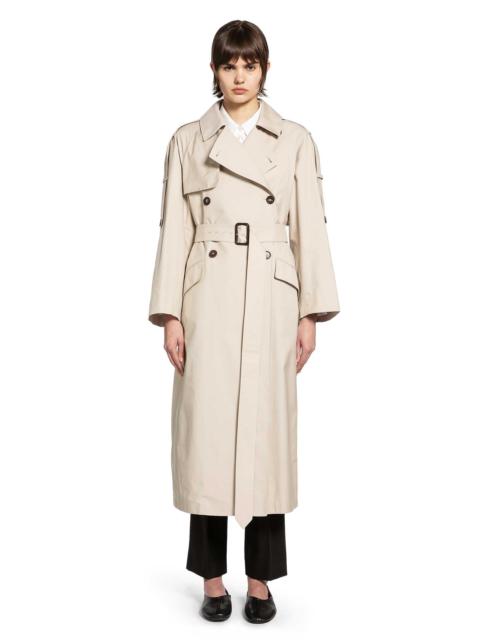 'S Max Mara Wide Water-repellent Twill Trench Coat