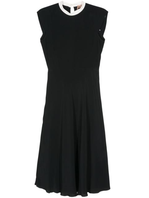 N°21 crepe midi dress