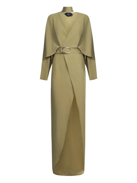 Taller Marmo Taller Marmo Dunaway V-neck Belted Dress