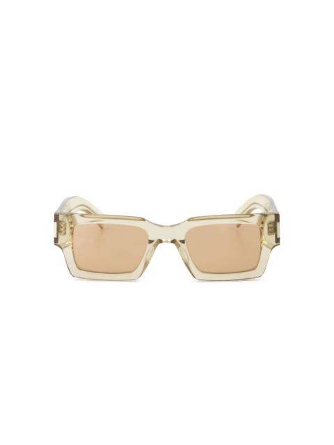 SAINT LAURENT transparent sunglasses