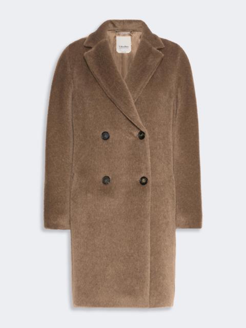 'S Max Mara ROSETO Alpaca and wool midi coat - HONEY