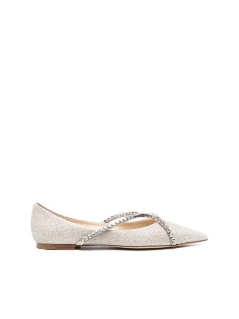 JIMMY CHOO Genevi ballerina shoes