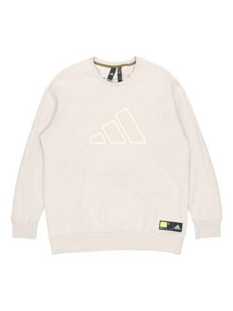 adidas adidas Th Doubleknit Bos Sweatshirt White GP1008