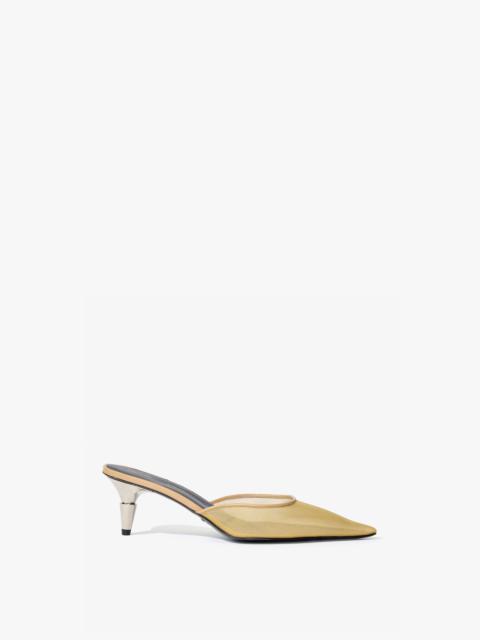 Proenza Schouler Spike Mules in Tulle Mesh