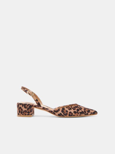 dolce vita CAREL HEELS DK LEOPARD SATIN