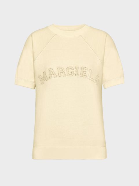 Maison Margiela Short sleeve sweatshirt