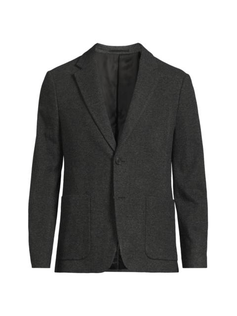 Theory Men's Clinton Knit Twill Blazer - Baltic Multi