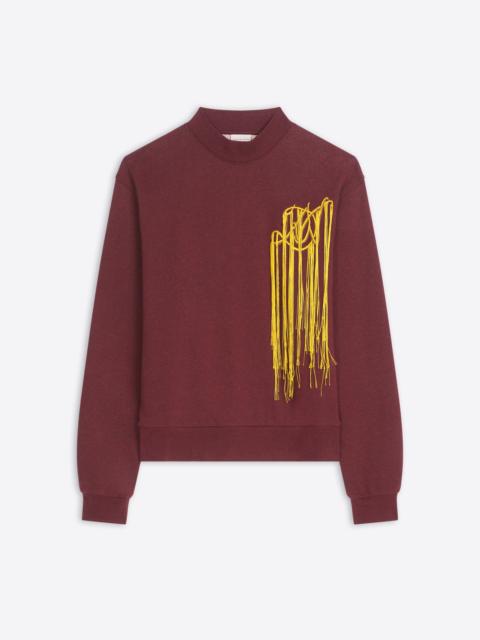 Dries Van Noten EMBROIDERED SWEATSHIRT