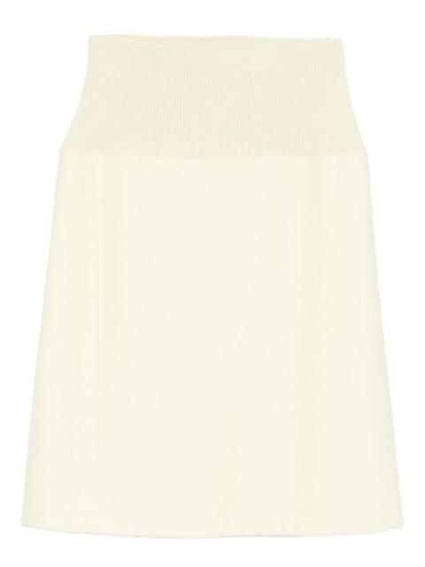 Jil Sander ribbed midi skirt