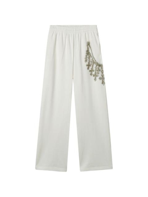 We11done embellishment trousers