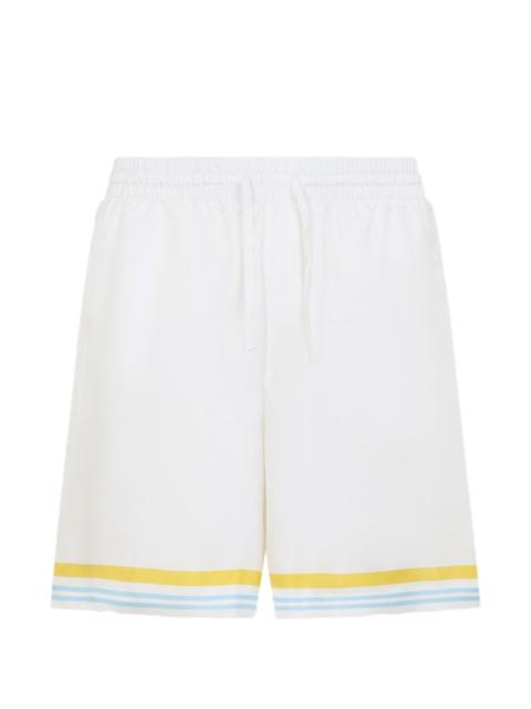 CASABLANCA silk shorts