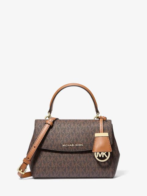 MICHAEL KORS Ava Extra-Small Signature Logo Crossbody Bag