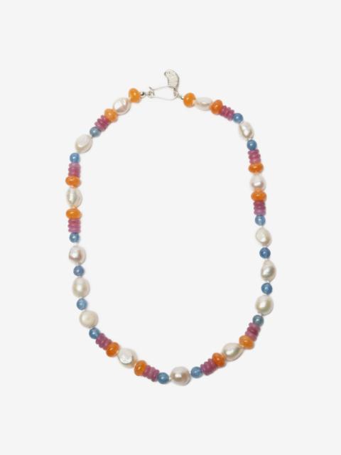 Gohar World pearl-embellished necklace