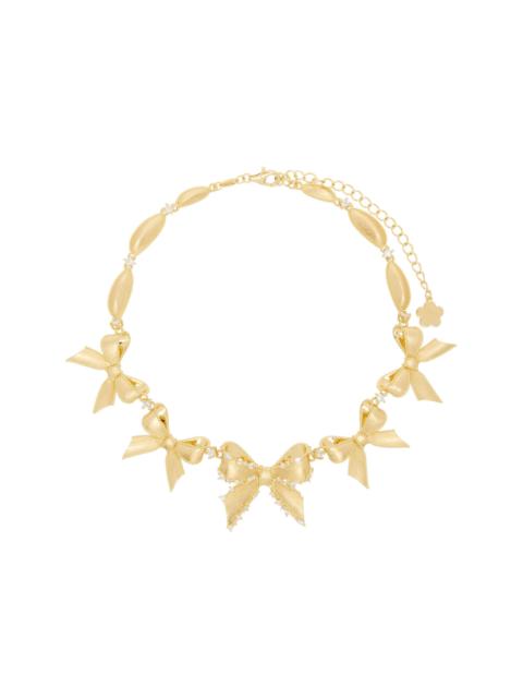 SHUSHU/TONG YVMIN Edition Metal Multi Bowknot Necklace
