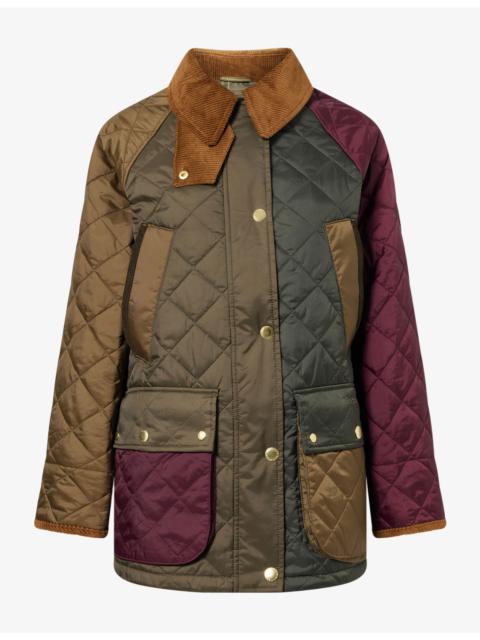 Barbour Patchwork Quilted Soft-Shell Jacket