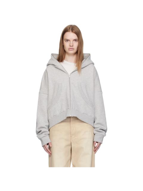 entire studios Gray Eternal Zip Hoodie
