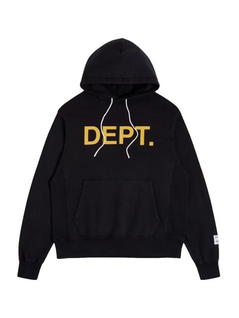 GALLERY DEPT. Dept Logo Hoodie "Black & Yellow" GD376