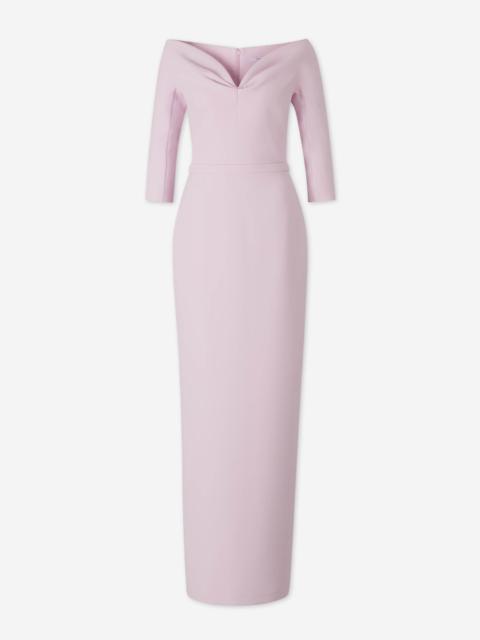 Safiyaa MAXI PLEATED DRESS